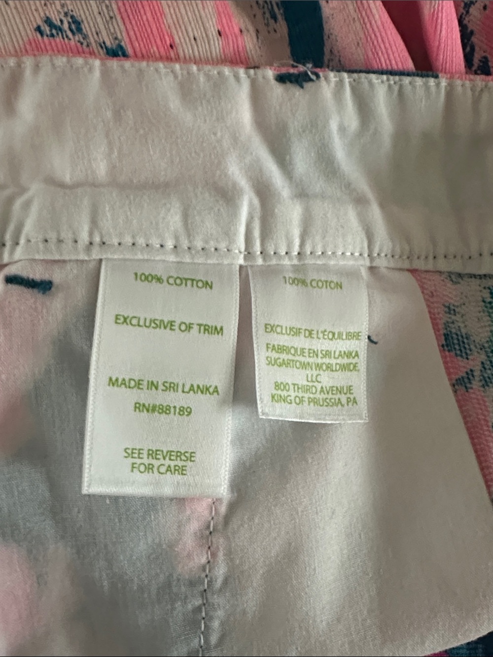 Lilly Pulitzer The Callahan Shorts Size 8 - Picture 13 of 13